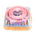 thumbnail image 4 of Vikakiooze Yarn Flower Corsage Maker Weaver Kit Knitting Machine Weaving, 4 of 5