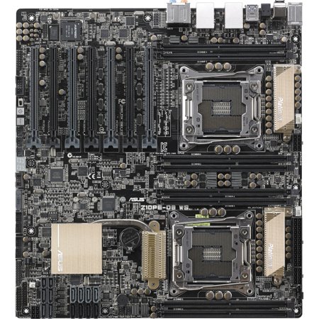 Ws Socket - Asus Z10PE-D8 WS Workstation Motherboard - Intel Chipset - Socket LGA 2011-v3 - SSI EEB - 2 x Processor Support - 512 GB DDR4 SDRAM Maximum RAM - 2.13 GHz, 1.87 GHz, 1.60 GHz Memory Speed Supported -
