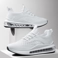 thumbnail image 3 of Men's Shock Absorbing Air Cushion Running Sneakers, Breathable Lightweight Gym Fitness Walking Athletic Shoes, 3 of 5