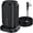 Black, variant on Surge Protector A-White 9 Outlets 5 USB Ports 6.5ft Extension Cord Charging Station for Home Office Dorms
