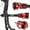 Red, variant on SHARROW Archery Bow Stabilizer Ball Damper Harmonic Compound Recurve Riser Balance Bar