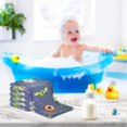 thumbnail image 5 of Coolnut 3 PCS Cute Monsters Bat Baby Muslin Washcloths, Halloween Ghost Face Towel Burp Cloths Ultra Soft Absorbent Cotton Bath Wipes Towels for Newborn Boys Girls, 5 of 6