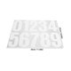 thumbnail image 2 of SHOWERORO Reliable White Adhesive Number Stickers for House and Mailbox Waterproof Outdoor Use, 2 of 8