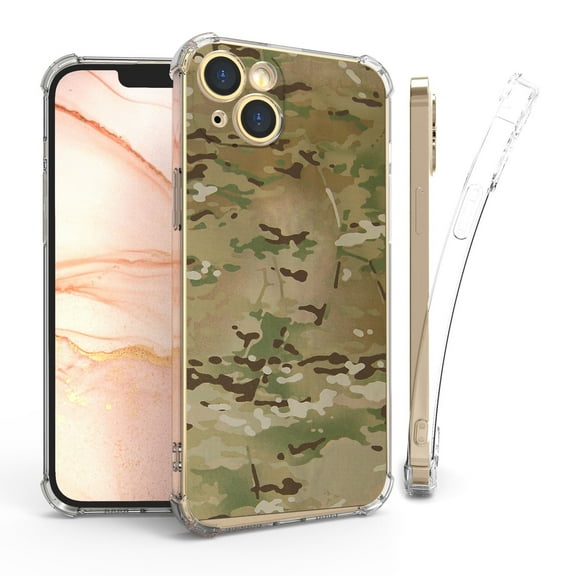 Flex Gel Camera Cover Designed For Apple iPhone 14 Plus 6.7" Case Transparent Clear