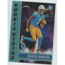 NFL 2023 Panini Phoenix Football 10/150 Quentin Johnston RIS-10 (Rookie Rising )
