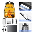 thumbnail image 4 of Fotbe Happy Halloween1 Mochila Ligera Casual para Laptop para Hombres y Mujeres, Mochila Impermeable de Uso Diario, Mochila para Universidad, 4 of 6