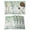 Sage Green Light Gray, variant on Green Placemats Set of 6, Eucalyptus Leaves Placemats for Dining Table, Place Mats for Kitchen Tabletop, Waterproof Wipeable Dining Table Mats Set