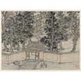 thumbnail image 3 of Shen Zhou 24x19 Black Modern Framed Museum Art Print Titled - Tiger-Flight Spring at the Back Gate (After 1490), 3 of 5