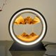 thumbnail image 3 of Reloj de arena USB 3D Night Light Crafts Lámpara de mesa de arte de arena regulable (12 pulgadas) Naranja, 3 of 7