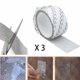 thumbnail image 1 of Cinta de reparación de ventanas Reparación de pantallas de ventanas Cinta de reparación de mosquiteras Fibra de vidrio Parche impermeable Reparación de tiendas Repelente de mosquitos impermeable 3 pie, 1 of 5