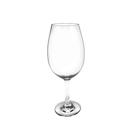 

Excellante 23 oz red wine glass polycarbonate clear comes in each