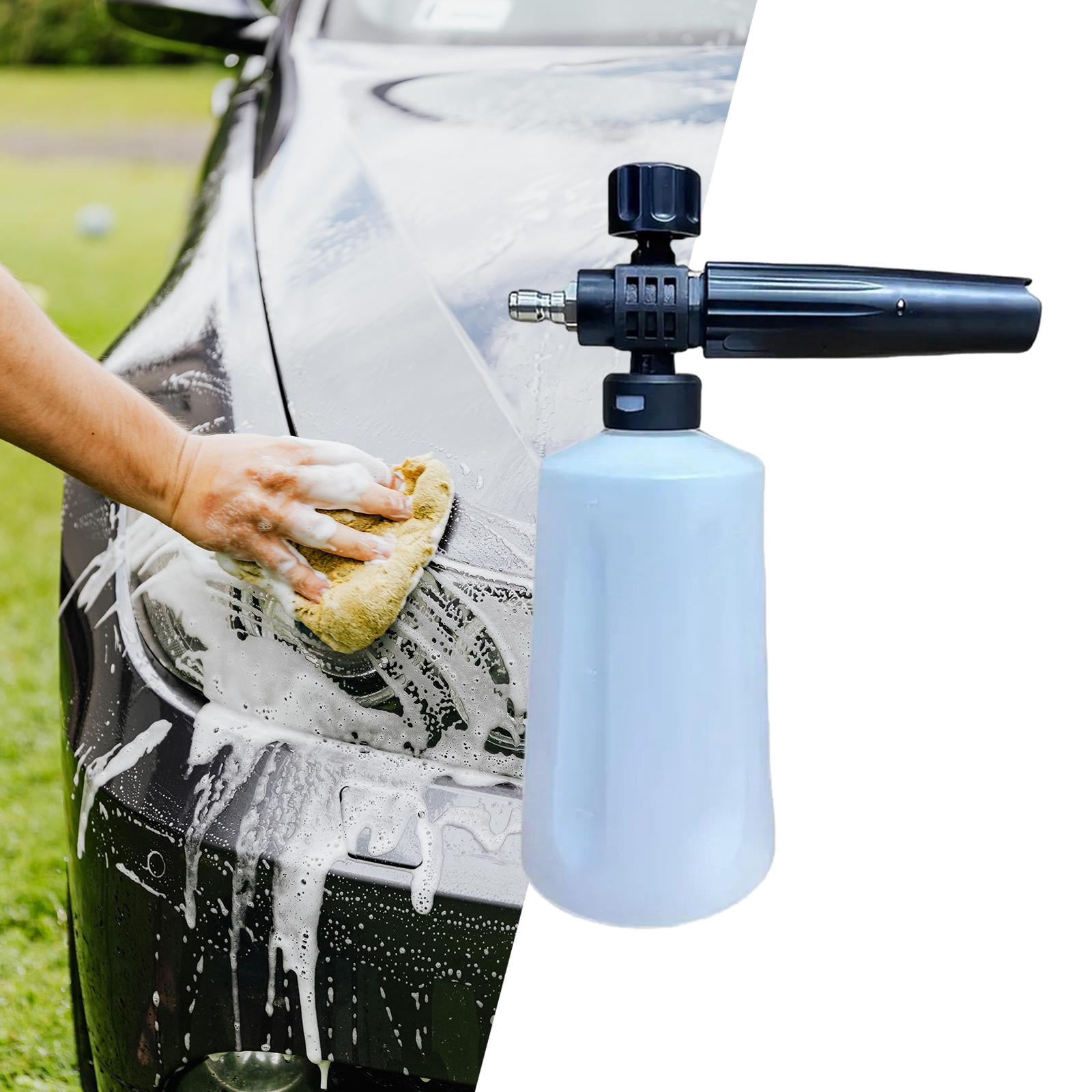 Nishiyuenyi Car Hand Pump Pressure Foam Sprayer Garden Plants Sprayer Adjustable Nozzle Soap