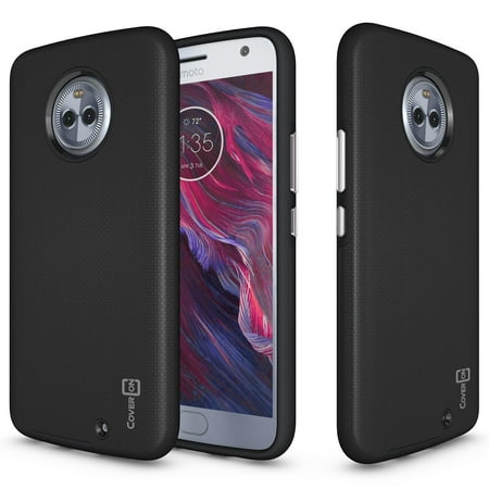 CoverON Motorola Moto X4 (Moto X 4th Gen 2017) Case, Rugged Series Protective Hybrid Phone
