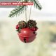 thumbnail image 3 of Adornos colgantes para árbol de Navidad, campanas pequeñas de Año Nuevo, lazos de copos de nieve de Papá Noel, bolsas de la suerte con forma de estrella y alce, adornos colgantes para árbol de Navidad, 3 of 5