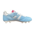 thumbnail image 3 of Tacos de Fútbol Profesional Copa Mundial Piel Natural Color Celeste y Blanco – Suela FG para Césped Natural, 3 of 4