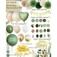 thumbnail image 2 of YANSION Birthday Decorations for Girls Women, Sage Green Birthday Party Decorations with Birthday Balloons, Happy Birthday Decorations Banner, Peper Pom Poms for Baby Boy Men Birthday Decorations, 2 of 7