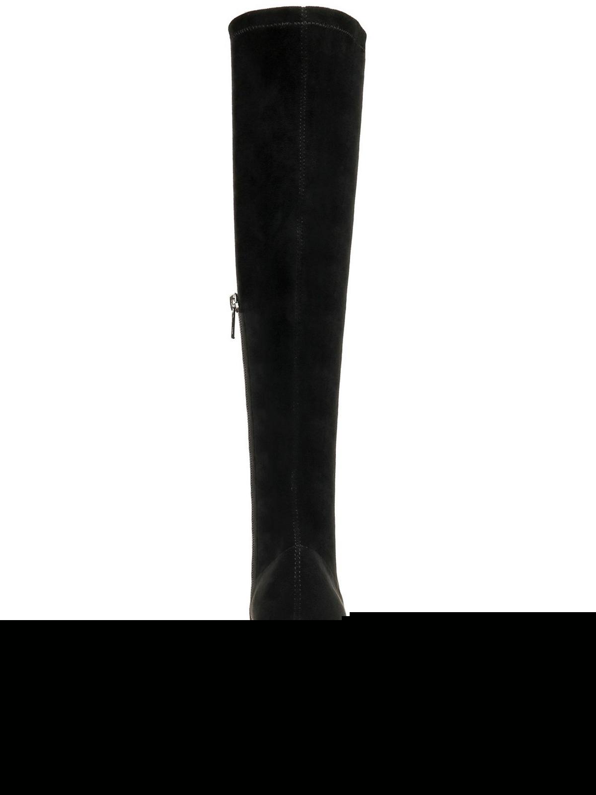 thumbnail image 3 of Jewel Badgley Mischka Womens Evalina Suede Square Toe Knee-High Boots, 3 of 3