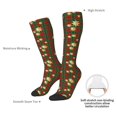 thumbnail image 4 of Hirioo Checkered With Golden Stars for Adult Stockings Breathable Sock Non-Pilling,Contrasting Color Design, 4 of 6