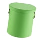 thumbnail image 2 of Papelera de cuero sintético para coche con tapa, 1,5 L, portátil, elegante y multifuncional. Verde, 2 of 9