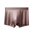 thumbnail image 1 of Calzoncillos tipo bóxer para hombre, elásticos, de cintura media, transpirables, ajustados, de color puro, diseño en U convexo, de tela suave, para uso diario., 1 of 8