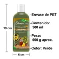thumbnail image 3 of Shampoo 3H Miel y Derivados 3H Extracto de Neem 500 ml Revitalizante Detox y Fortalecimiento Capilar, 3 of 4
