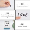 thumbnail image 4 of JUNWELL 24Sheets 400pcs Large Letter & Number Stickers 2.5 Inch Self Adhesive Letters Stickers Big Font Stickers, 4 of 8