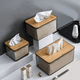 thumbnail image 4 of Caja de pañuelos creativa para mesa de centro de sala de estar, caja de almacenamiento de servilletas para el hogar, caja de papel redonda, caja de papel para toallas faciales de escritorio, caja de, 4 of 5