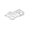 Genuine OE Mazda Rear Shield - GRF4-56-122A