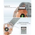 thumbnail image 4 of Correa de reloj OUTVI para Garmin fenix 5s/6s/7s pro, 20 mm, silicona, 4 of 7