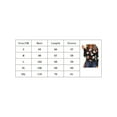 thumbnail image 5 of Seyurigaoka Women Juniors Christmas T-shirt Ribbed Knit V-neck Tops Quarter Button Shirt, 5 of 5
