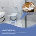 thumbnail image 2 of WHAMVOX Bathroom Stools for Adults PP Support Home Use 1Pack, 2 of 8