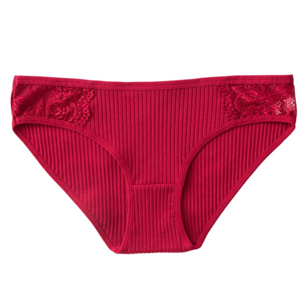 Gibobby Ropa interior mujer algodón Mujeres T Back Bragas sin costuras Tanga Sexy Encaje Deportes Fitness ultra delgada Mujeres Bragas transparentes(Rojo, L)