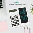 thumbnail image 3 of Calculadora con tableta de escritura LCD Calculadoras de escritorio Pantalla de 10 dígitos Carevas Pad de escritura a mano, 3 of 7