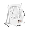 thumbnail image 2 of Portable Wall/Magnetic/Standing Fan with 3D Wind Supply, USB Rechargeable, Multiple Speeds, Multi-Use for Travel, Home, Office, and Bedroom, 2 of 5