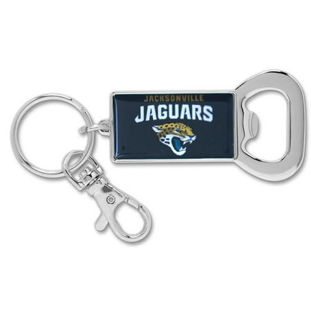 Jacksonville Jaguars WinCraft Bottle Opener Key Ring Keychain