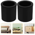 thumbnail image 2 of FONDOTIN Furniture Riser Legs ABS Adjustable Black for Sofas Cabinets Protection 4Pcs, 2 of 7