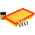 thumbnail image 1 of Kit De Bujías Iridio, Filtro De Aire Y Filtro Para Aceite Sintético 6 PIEZAS Afinación Sin Aceite Compatible con Accent 1995 A 1999 Hyundai L4 1.5L, 1 of 3