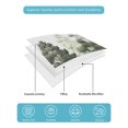 thumbnail image 5 of Green Forests Tree Queen Size Down Alternative Comforter, Lightweight Comforter Quilt Bedding Set with Pillow Shams Pine Maple Trees Nature Pure Color All Seasons Bed Comforter Duvet Insert 90"x96", 5 of 7