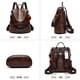 thumbnail image 2 of CHERUTY-mochila para mujer, bolso de hombro informal antirrobo de cuero PU, bolsos tipo cartera a la moda para mujer, 2 of 5