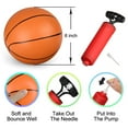 thumbnail image 3 of Anzmtosn Mini Indoor Basketball with Pump, Size 5, 3 of 8