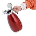 thumbnail image 4 of Bouteille Isotherme 2L en Acier Inoxydable Bouilloire Théière Double Paroi, 4 of 8