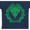 thumbnail image 2 of Harry Potter Slytherin Emblem Youth Boys Navy T-Shirt-Small, 2 of 3