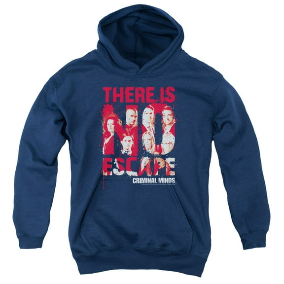 Criminal Minds - No Escape - Youth Hooded Sweatshirt - X-Large