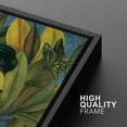 thumbnail image 5 of IDEA4WALL Framed Canvas Print Wall Art Set of 3 Floral Self Portraits by Frida Khalo Retro Art Vintage Nature & Humanities Artwork Colorful Vivid Art Prints for Home Decor - Black 16"x24"x3, 5 of 5