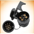 thumbnail image 4 of European RV 13 to 7 Pin Plug and Socket Converter Truck Connector Trailer Signal Light Trailer Adapter, 4 of 4