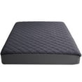 thumbnail image 6 of JPHOME Full Size Quilted Fitted Mattress Pad Cover, 100% Waterproof Mattress Protector, Deep Pocket Fitted 8" - 21", Breathable & Noiseless, Soft and Comfortable (54" x 75", Dark Gray), 6 of 9