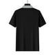 thumbnail image 3 of pstuiky Camisa de manga corta para hombre, Top de verano para hombre, color liso, informal, holgado, cuello redondo y manga corta camisas casuales para hombre l, 3 of 7
