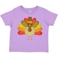 thumbnail image 3 of Inktastic Thanksgiving Pilgrim Turkey Holiday Boys or Girls Toddler T-Shirt, 3 of 5