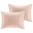 thumbnail image 3 of Home Essence Apartment Cotton Jacquard Pink 7-Piece Comforter Set, Full/Queen, 3 of 13