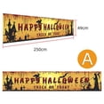 thumbnail image 2 of Happy Halloween Hanging Banner Flag Party Celebrate Foldable Home Outdoor Decor, 2 of 3